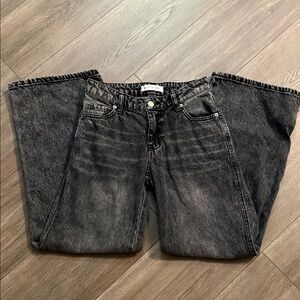 Vintage Black Flare Jeans